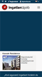 Mobile Screenshot of ingatlantajolo.hu